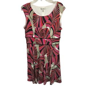 Dress Barn Brand Spring Print Dress Size 14